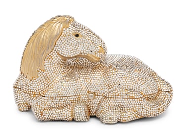 JUDITH LEIBER, HORSE MINAUDI?RE
