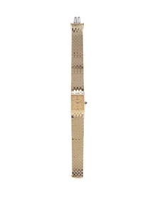 BAUME & MERCIER, YELLOW GOLD WATCH