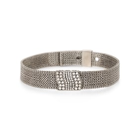 JOHN HARDY, STERLING SILVER COLLAR NECKLACE