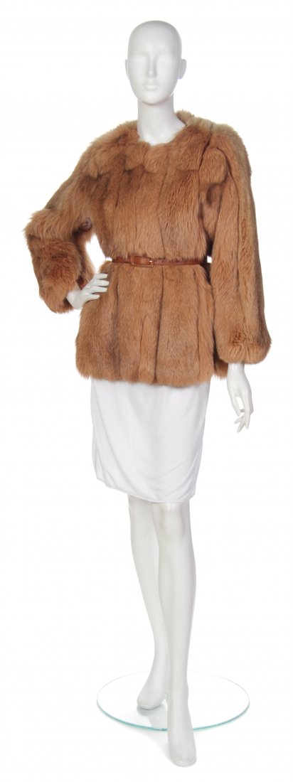 Emanuel Ungaro, (Italian, b. 1933), Fur Coat: Emanuel Ungaro (Italian, b. 1933) Fur Coat tan fox fur no size.