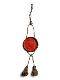 A Wax Seal of Holy Roman Emperor Leopold II