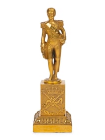 A Louis Philippe Gilt-Bronze Figure