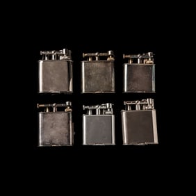 Six Alfred Dunhill Lighters