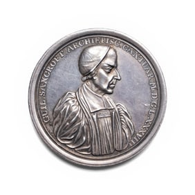 [EXONUMIA] A British Silver Medallion by George Bower (17th Century) Commemorating the Imprisonment