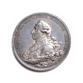 [EXONUMIA] A 1792 Swedish Silver Commemorative Medallion by J.J.G. Stierle Relating to the Death of