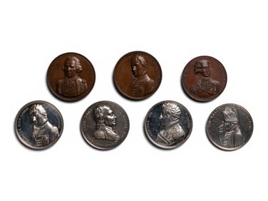 [EXONUMIA] A Collection of Commemorative Medallions Relating to British Military Figures