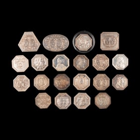 [EXONUMIA] Twenty French Silver Jettons