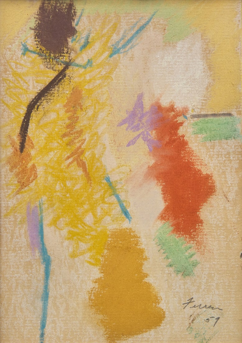 John Ferren (American, 1905-1970) Untitled (Study), 1959 (1 of 3)