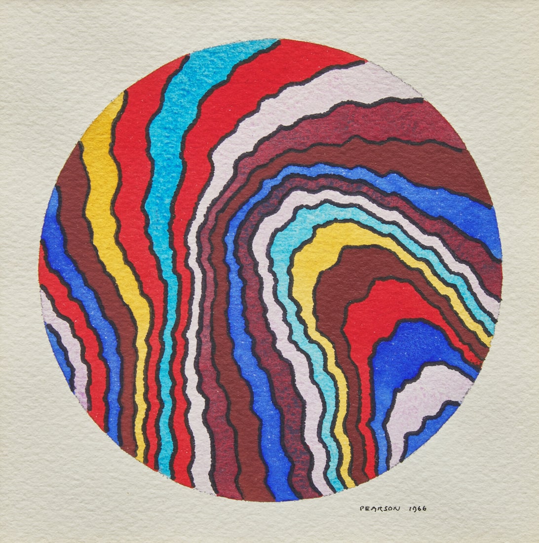 Henry Pearson (American, 1914-2006) Untitled (Abstraction) (1 of 3)