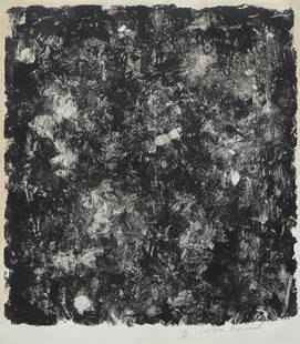 Milton Resnick (American, 1917–2004) Untitled, 1971: Milton Resnick (American, 1917&#8211;2004) Untitled, 1971 lithograph signed and numbered 2/20 in pencil Sight: 14 x 12 inches. This lot is located in Philadelphia. Provenance: Private Collection.