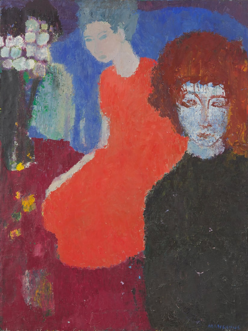 Patricia Mangione (American, 1915-2002) Two Women (1 of 1)