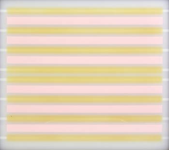 Thomas Chimes (American, 1921-2009) Untitled, 1970: Thomas Chimes (American, 1921-2009) Untitled, 1970 acrylic on Plexiglas in metal frame 16 x 17 3/4 inches. This lot is located in Philadelphia. Provenance: The Artist. By family descent. Private Colle