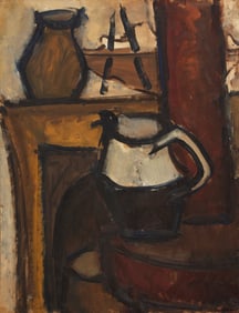 Jean Hélion (French, 1904-1987) Nature morte à la cruche et au pot, 1929