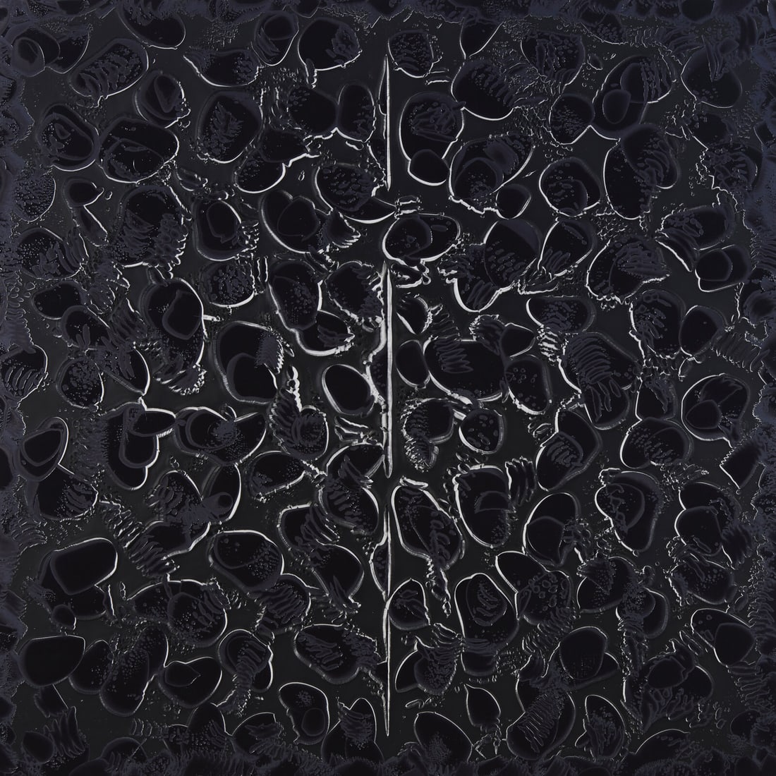 Stanley Casselman (American, b. 1963) Day One (DD75), 2018: Stanley Casselman (American, b. 1963) Day One (DD75), 2018 acrylic on polyester screen signed Casselman, titled and dated (verso) 34 x 34 inches. This lot is located in Philadelphia. Provenance: The A