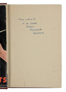 CROFTS, Freeman Wills (1879-1957). Enemy Unseen. London: Hodder & Stoughton, 1945. : CROFTS, Freeman Wills (1879-1957). Enemy Unseen. London: Hodder &amp; Stoughton, 1945. 8vo. Original burgundy cloth lettered in white (spine sunned and leaned, some spotting to covers, dust jacket mou