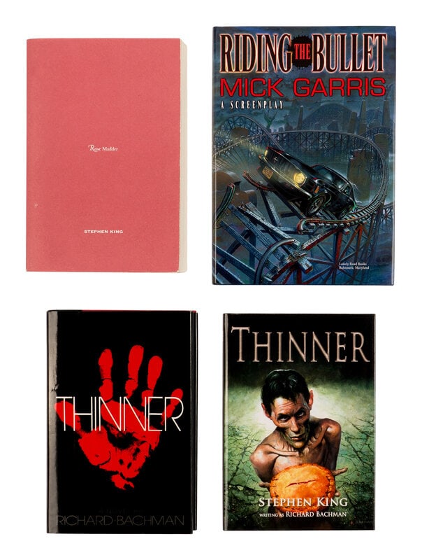 KING, Stephen (b. 1947). A group of 4 titles, comprising:  (1 of 1)