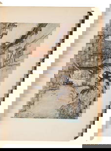 RACKHAM, Arthur (1867-1939), illustrator. A group of 4 titles illustrated by Rackham, comprising: : RACKHAM, Arthur (1867-1939), illustrator. A group of 4 titles illustrated by Rackham, comprising: 1) IRVING, Washington (1783-1859). Rip Van Winkle. New York: Doubleday, Page, &amp; Co., 1905. <