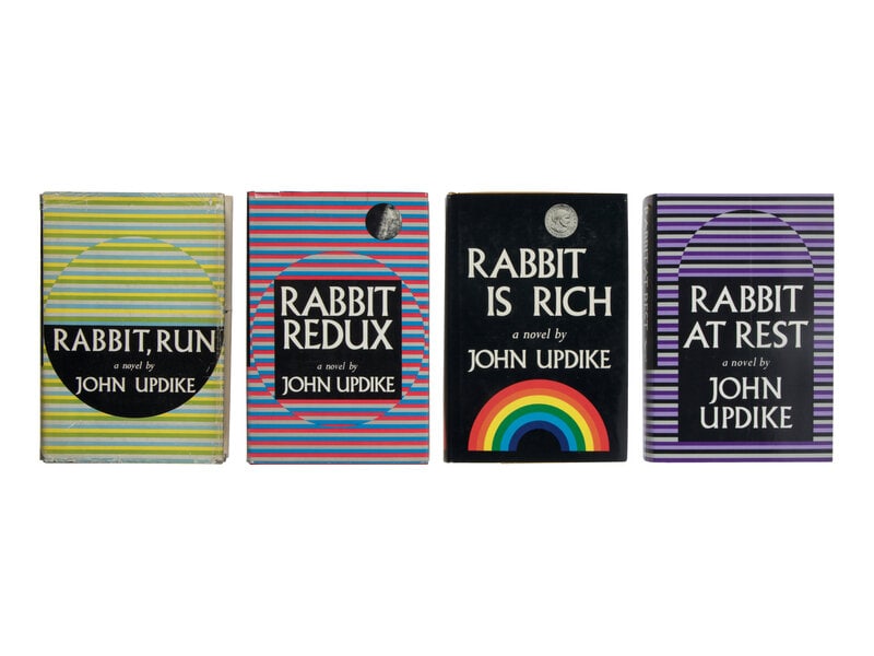 UPDIKE, John (1932-2009). [Rabbit novels]. Comprising: Rabbit Run. 1960. -- Rabbit Redux. 1971. -- R (1 of 2)