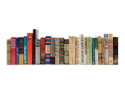 [LITERATURE - AMERICAN]. A group of 27 works by American authors published before 1980, MOST FIRST E: [LITERATURE - AMERICAN]. A group of 27 works by American authors published before 1980, MOST FIRST EDITIONS, comprising: 1) ALGER, Horatio, Jr. Ben Logan's Triumph or The Boys of Boxwood Academy. New