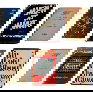 [LITERATURE]. A group of 6 titles, ALMOST ALL FIRST EDITION, comprising: : [LITERATURE]. A group of 6 titles, ALMOST ALL FIRST EDITION, comprising: 1)LANG, Andrew. The Blue Fairy Book. London: Longmans, Green and Co., 1893. Sixth edition. 2) CRANE, Stephen. The Lit