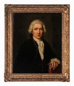 Attributed to Francis Cotes, RA (English, 1726-1770), A Portrait Of A Gentleman