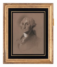 Samuel Lawrence (English, 1814-1884), A Portrait of George Washington (1732-1799)