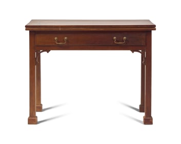A Chippendale Mahogany Card Table