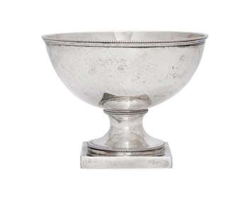 A Federal Silver Waste Bowl
