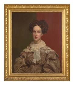 American School 19th Century, Portrait of Lucretia Richardson Janes (1799-1832) of Boston,