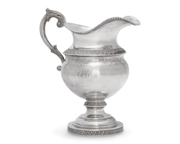 A Classical Silver Creamer