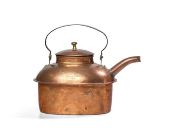 A Copper Kettle of Stokes Family Interest