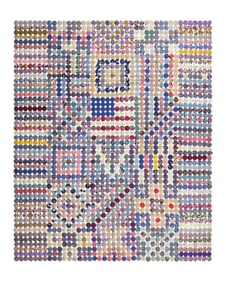 A "Yo-Yo" Bedcover with Flag