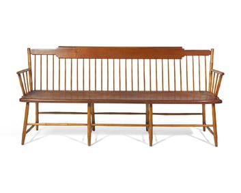 A Rod-Back Windsor Bench