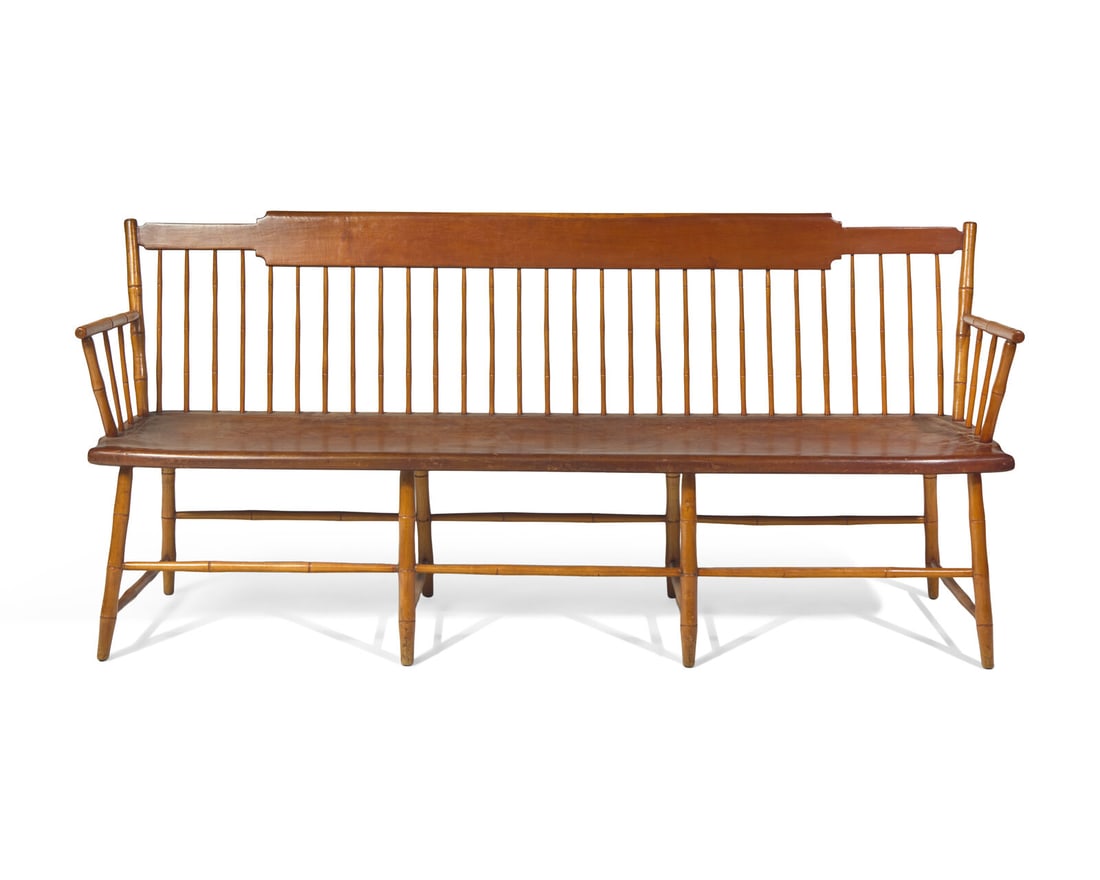 A Rod-Back Windsor Bench (1 of 2)