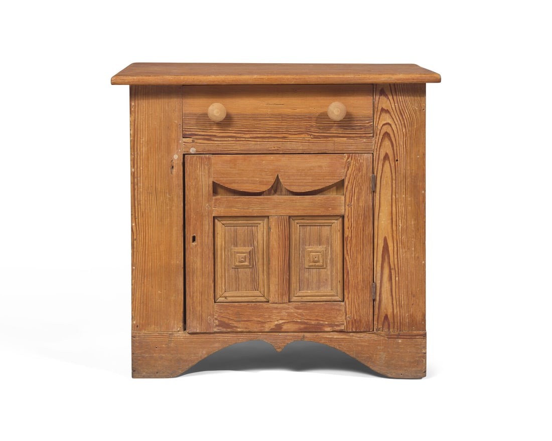 A Yellow Pine Washstand (1 of 3)