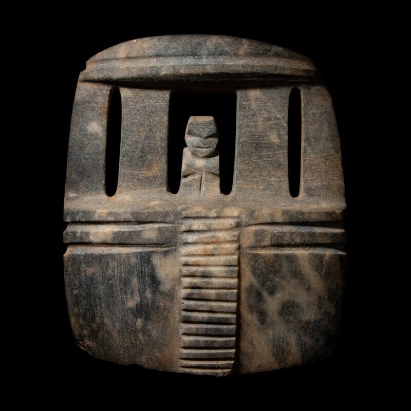 A Mezcala Calcite Temple (1 of 3)