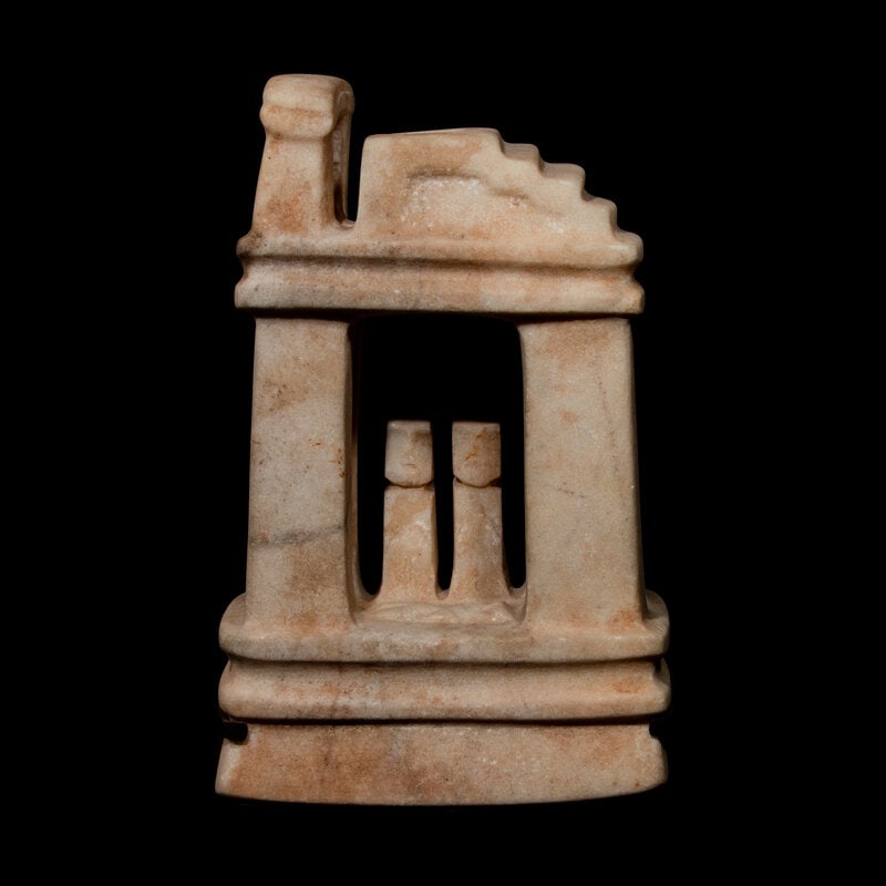 A Mezcala Dolomite Temple (1 of 3)