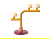 NADER GAMMAS
A 'Woaw Single Double' Table Lamp