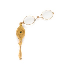 YELLOW GOLD LORGNETTE