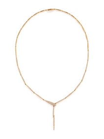 FREDERIC SAGE, ROSE GOLD AND DIAMOND LARIAT NECKLACE