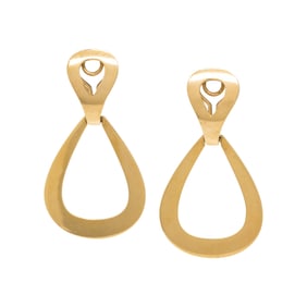 YELLOW GOLD EARRINGS