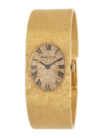 BUECHE GIROD, YELLOW GOLD WATCH
