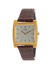 CORUM, YELLOW GOLD WATCH