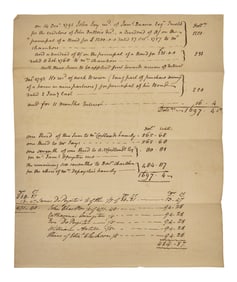 [Americana] Jay, John. Group of 2 Autograph Documents