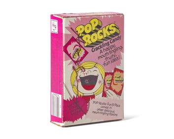 [Art] Warhol, Andy. Signed Pop Rocks Box
