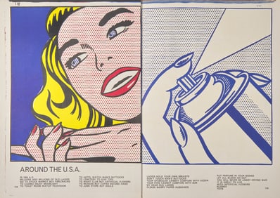 [Art] [Warhol, Andy, and Roy Lichtenstein, and Robert Rauschenberg, et al.] Ting, Walasse. One Cent