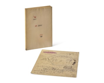 [Black Sun Press] Brown, Bob. 1450-1950, With An Autograph and Illustrated Letter