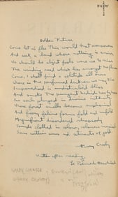 [Black Sun Press] Baudelaire, Charles. Les Paradis Artificiels Opium et Haschisch