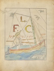 [Children's & Illustrated] Crane, Walter. Original Unpublished Manuscript Picture Book
