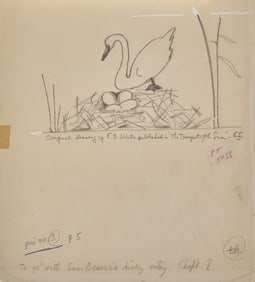 [Children's & Illustrated] White, E.B. The Trumpet of the Swan, Presentation Copy with an